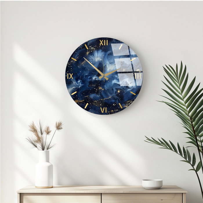 Wallity Huhu350 Reloj de pared decorativo de cristal Multicolor 40 cm Wallity Huhu350 Reloj de pared decorativo de cristal Multicolor 40 cm